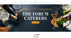 Desktop Screenshot of forumcaterers.com